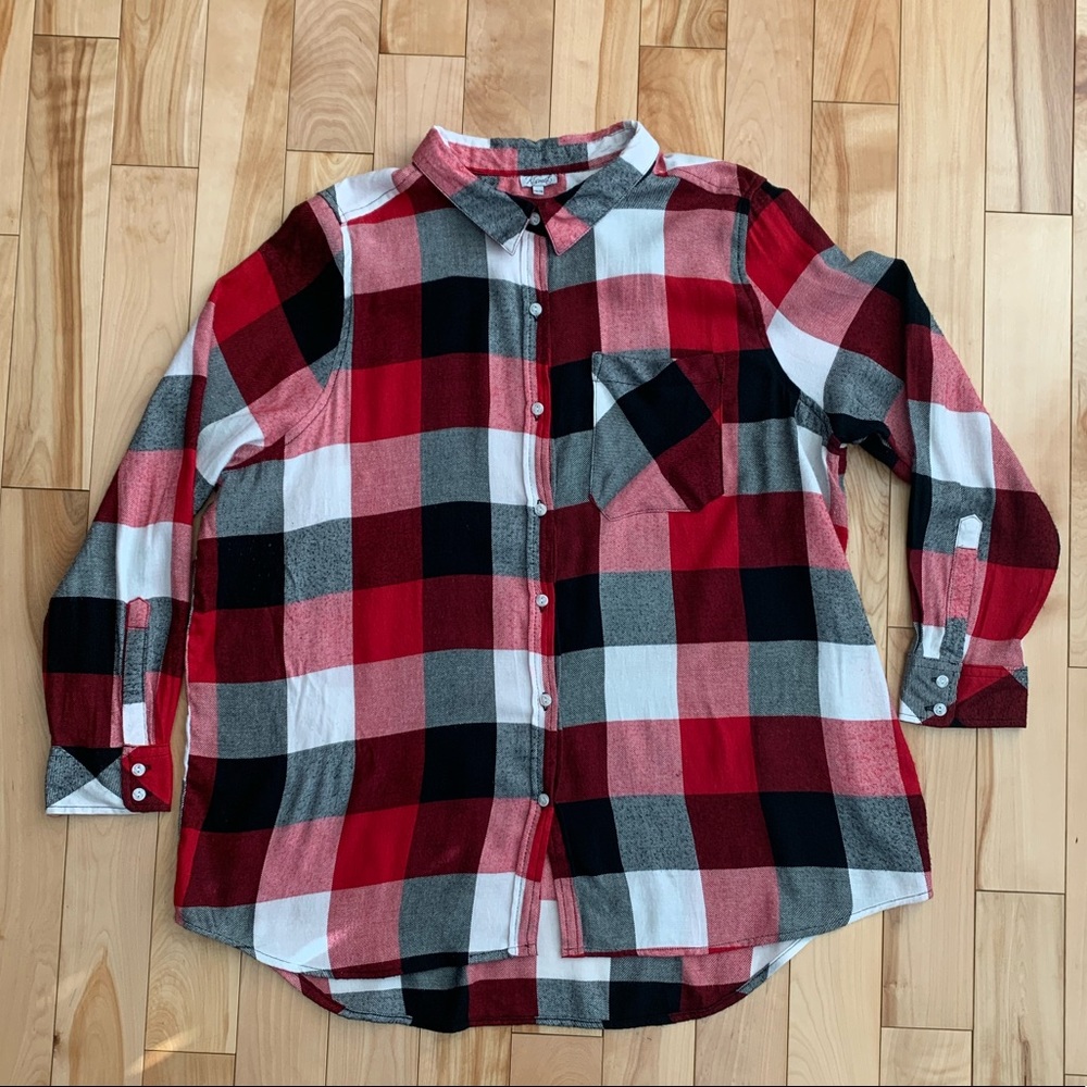 Kismet Plaid Shirt XXL - NWOT